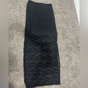 NEW Hot Topic black lace skirt